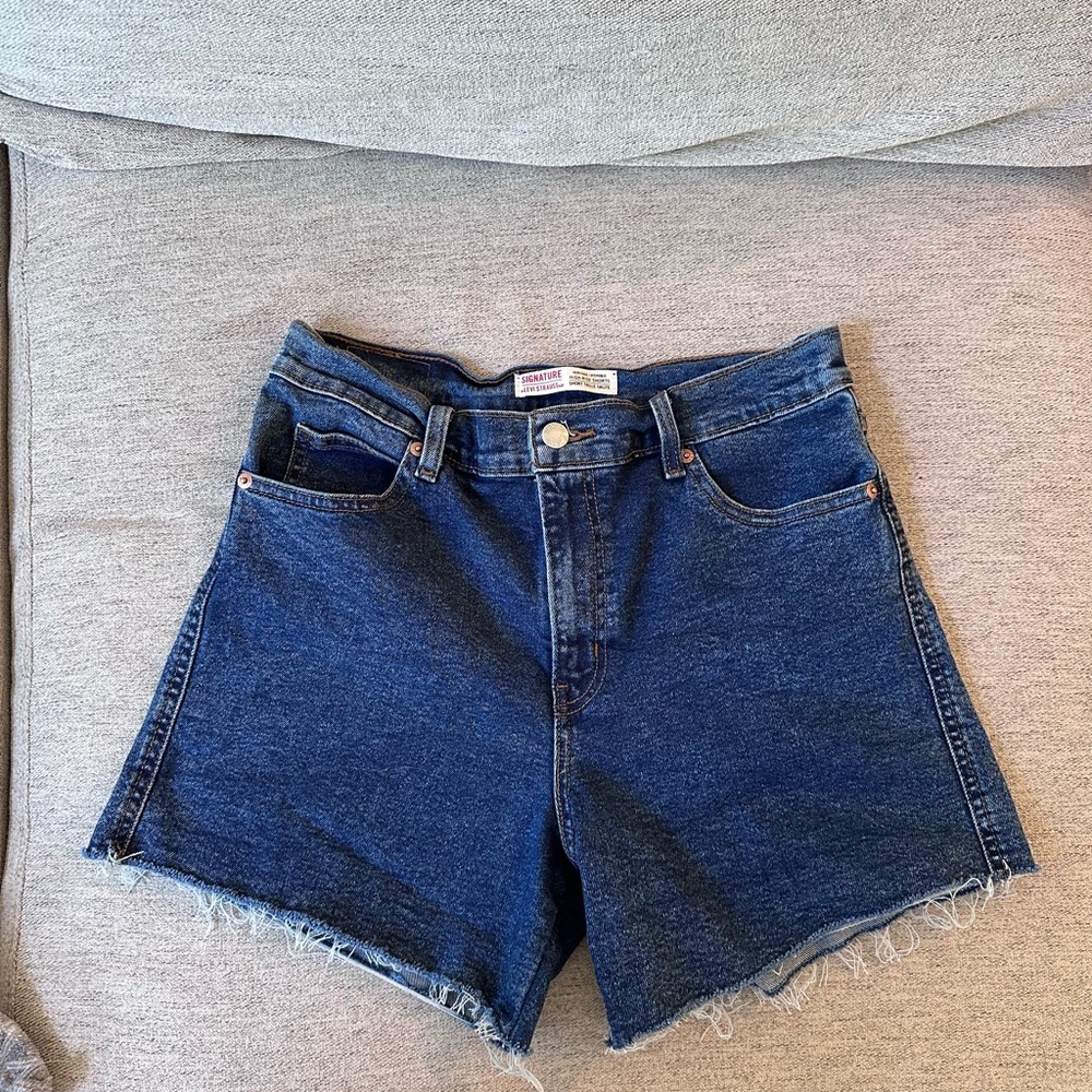 Levi Strauss Signature Blue Jean Shorts